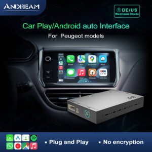 Tuning solution  Wireless Carplay Android Auto MMI Prime Retrofit Box For Peugeot 508 Citroen DS5/6 2013-2017 Original Screen Upgrade Monitor Mirror Link