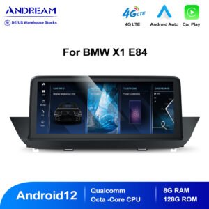 Tuning solution  10.25" Android 12.0 8G+128G Qualcomm Octa-Core Built-in Wifi IPS Car Interface MultiMedia For BMW X1 E84 2009-2015 GPS Navigation Head Unit