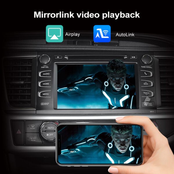 Tuning solution  Wireless CarPlay For TOYOTA Touch 2 2014-2019 Highlander Tundra CHR RAV4 Tacoma Land Curiser Prado Auris Avalon Android Auto - Image 4