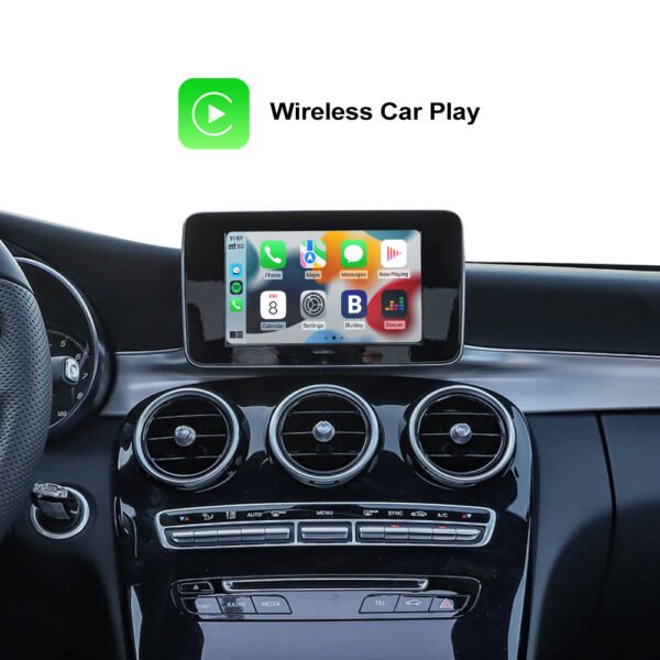 Tuning solution  Wireless CarPlay Android Auto MMI Interface Adapter Prime Retrofit For Mercedes Benz NTG 4.5 4.7 4.8 5.0 5.1 Mirror Link Navigation Box Kit - Image 2