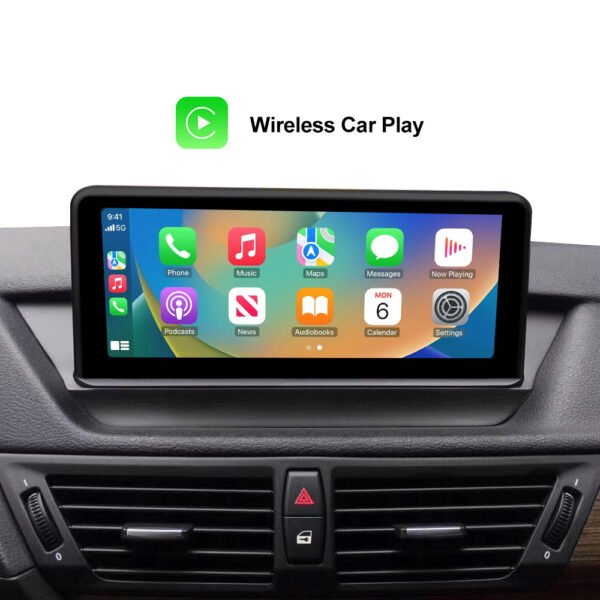 Tuning solution  10.25" Wireless Apple CarPlay Android Auto For BMW X1 E84 2009-2015 Multimedia Head Unit Upgrade Touch Screen Idrive - Image 2