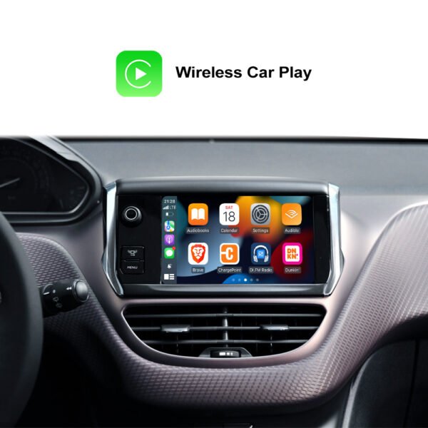 Tuning solution  Wireless Carplay Android Auto MMI Prime Retrofit Box For Peugeot 508 Citroen DS5/6 2013-2017 Original Screen Upgrade Monitor Mirror Link - Image 2