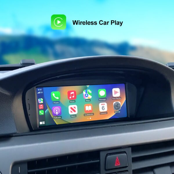 Tuning solution  8.8" Wireless CarPlay Android Auto Head Unit Multimedia For BMW Series3 5 E60 E61 E63 E64 M5 E90 E91 E92 E93 M3 CCC CIC Touch Screen - Image 2