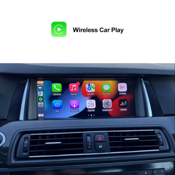 Tuning solution  10.25" Android 12.0 8G+128G Qualcomm 8 core IPS Car Smart Navigation Core Radio For BMW Series 5 F10 F11 F18 Original CIC NBT System - Image 2