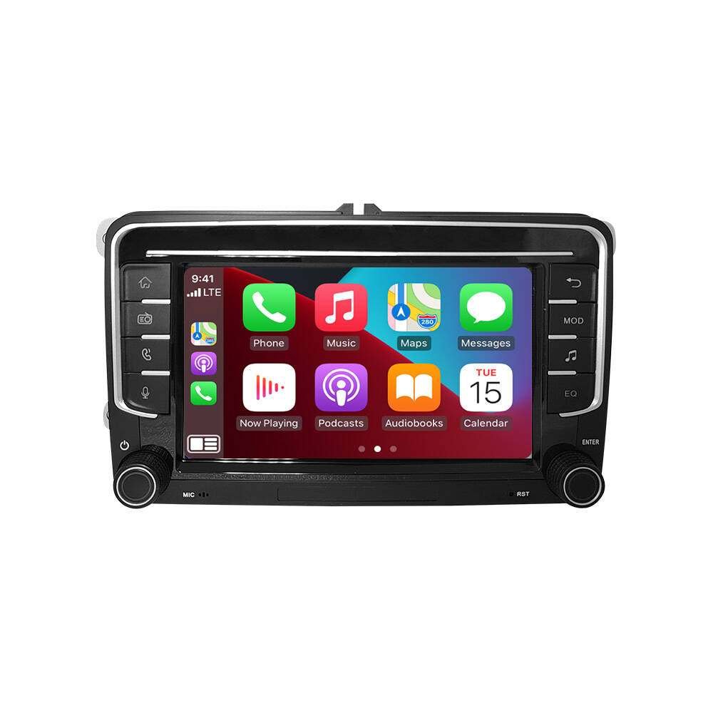 Tuning solution Wireless CarPlay Screen 7" Screen For VW Volkswagen POLO GOLF PASSAT B6 SEAT Leon Skoda JETTA TIGUAN TOURAN Multimedia GPS Player Navigation