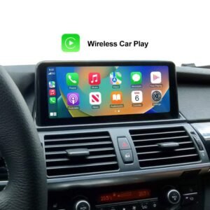 Tuning solution 10.25" Wireless Apple CarPlay Android Auto Car Multimedia For BMW X5 X6 E70 E71 E72 Original CCC CIC 2007-2013 Head Unit Touch Screen