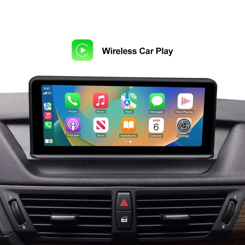 Tuning solution 10.25" Wireless Apple CarPlay Android Auto For BMW X1 E84 2009-2015 Multimedia Head Unit Upgrade Touch Screen Idrive