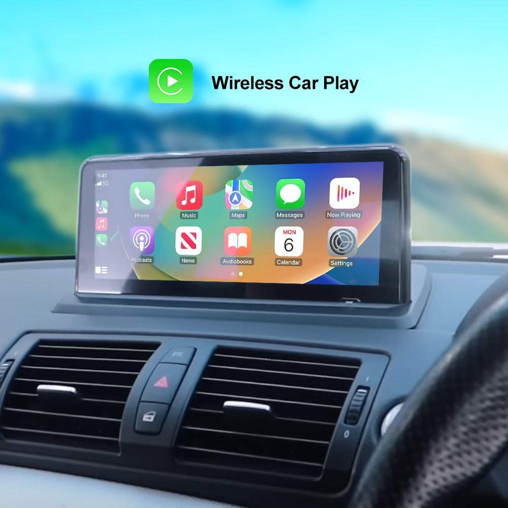 Tuning solution 10.25" Wireless CarPlay Android Auto Car Multimedia Head Unit For BMW Series1 E87 E88 E81 E82 2005-2014 IPS Carplay Touch Screen