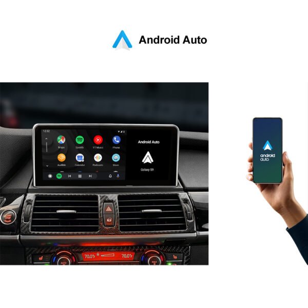 Tuning solution  10.25" Wireless Apple CarPlay Android Auto Car Multimedia For BMW X5 X6 E70 E71 E72 Original CCC CIC 2007-2013 Head Unit Touch Screen - Image 3