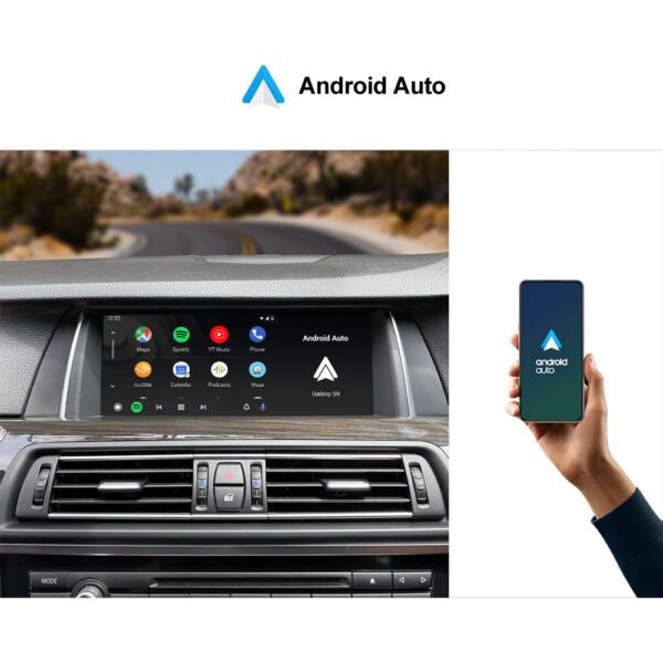 Tuning solution  10.25" Wrieless CarPlay Android Auto Car Multimedia For BMW Series 5 F10 F11 F18 CIC NBT Head Unit Video Touch Display Screen - Image 3