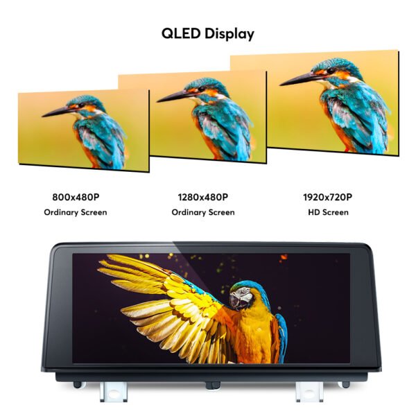 Tuning Solution 10.25" 8.8" Android 12.0 8G+128G Qualcomm 8-core IPS Car MultiMedia For BMW Series 3 F30 F31 Series 4 F32 F36 CIC NBT EVO System Touchscreen - Image 4