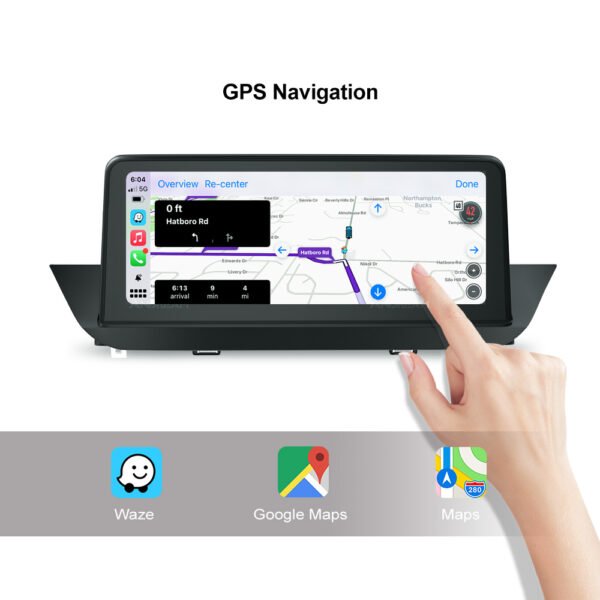 Tuning solution  10.25" Wireless Apple CarPlay Android Auto For BMW X1 E84 2009-2015 Multimedia Head Unit Upgrade Touch Screen Idrive - Image 4