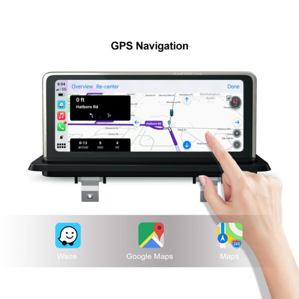 Tuning solution  10.25" Wireless CarPlay Android Auto Car Multimedia Head Unit  For BMW Series1 E87 E88 E81 E82 2005-2014 IPS Carplay Touch Screen - Image 4
