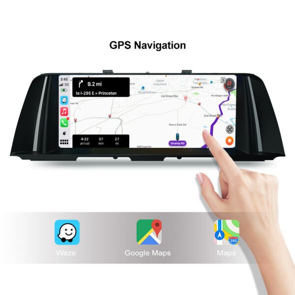 Tuning solution  10.25" Wrieless CarPlay Android Auto Car Multimedia For BMW Series 5 F10 F11 F18 CIC NBT Head Unit Video Touch Display Screen - Image 4