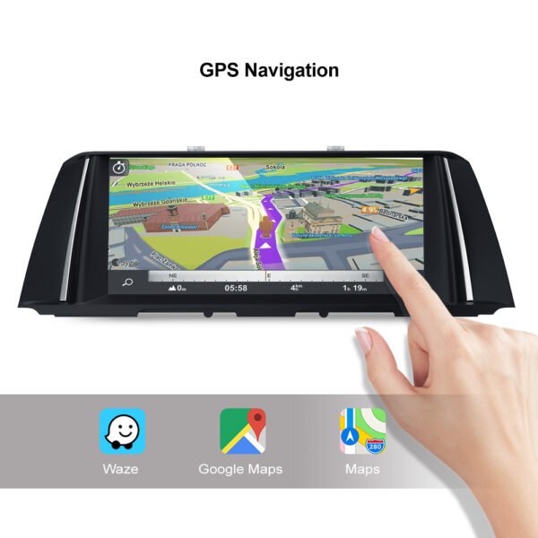 Tuning solution  10.25" Android 12.0 8G+128G Qualcomm 8 core IPS Car Smart Navigation Core Radio For BMW Series 5 F10 F11 F18 Original CIC NBT System - Image 3