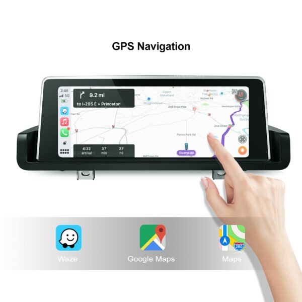 Tuning solution  8.8" 10.25" Wireless Apple CarPlay Android Auto Car Multimedia Head Unit For BMW 3 Series E90 E91 E92 E93 Touch Screen Upgrade - Image 4
