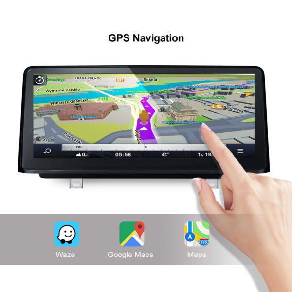 Tuning Solution 10.25" 8.8" Android 12.0 8G+128G Qualcomm 8-core IPS Car MultiMedia For BMW Series 3 F30 F31 Series 4 F32 F36 CIC NBT EVO System Touchscreen - Image 3