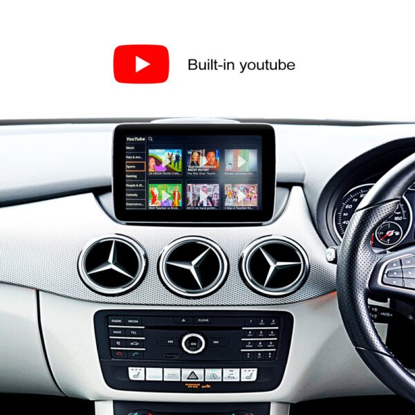 Tuning solution  Wireless CarPlay Android Auto MMI Interface Adapter Prime Retrofit For Mercedes Benz NTG 4.5 4.7 4.8 5.0 5.1 Mirror Link Navigation Box Kit - Image 4