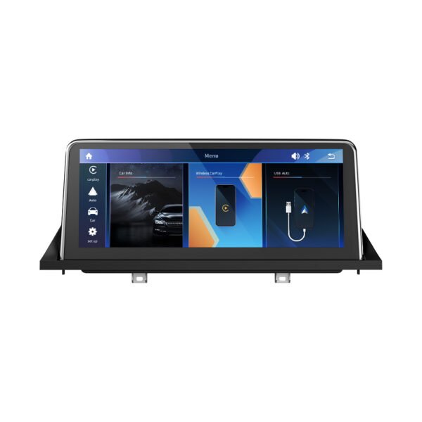 Tuning solution  10.25" Wireless Apple CarPlay Android Auto Car Multimedia For BMW X5 X6 E70 E71 E72 Original CCC CIC 2007-2013 Head Unit Touch Screen - Image 5