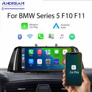 Tuning solution  10.25" Wrieless CarPlay Android Auto Car Multimedia For BMW Series 5 F10 F11 F18 CIC NBT Head Unit Video Touch Display Screen