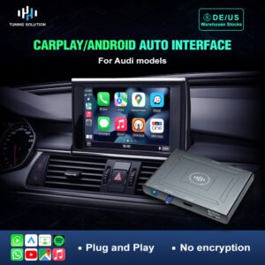 Tuning solution  Prime Multimedia Box with Wireless CarPlay Android Auto for Audi Q3 Q5 Q7 A1-A8 S5 S7 Compatible with 3G MIB MMI RMC Symphony