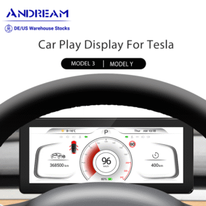 Tuning solution  8.8" Center Console Digital LCD Dashboard Instrument Android Wireless Carplay Android Auto OTA  Navigatio Upgrades For Tesla Model 3 Model Y