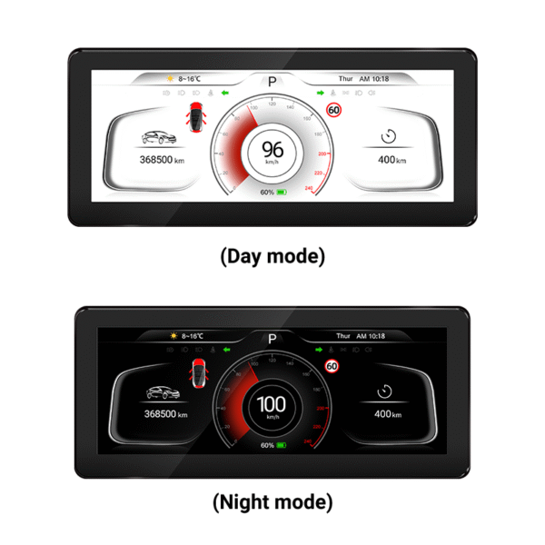 Tuning solution  8.8" Center Console Digital LCD Dashboard Instrument Android Wireless Carplay Android Auto OTA  Navigatio Upgrades For Tesla Model 3 Model Y - Image 2