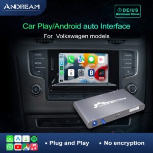 Tuning solution  Wireless CarPlay Android Auto MMI Interface Box Module For VW Golf Passat Lingdu Tiguan Teramont 2014-2018 Navigation System