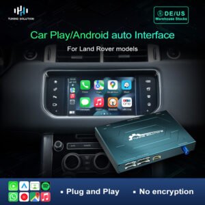 Tuning solution Wireless Carplay Interface Module Box For Land Range Rover Sport Evoque Vogue Discovery 4 Jaguar XE XF Android Auto Mirror Navigation Box
