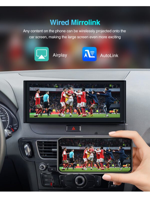Tuning solution 10.25 12.3 inch Wireless CarPlay Multimedia Linux Screen Android Auto for Audi A1 A3 A4 A5 A6 A7 A8 Q2 Q3 Q5 Q7 Airplay Autolink Function - Image 4