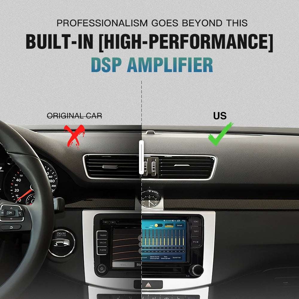 Tuning solution Android 13 7 Inchs Car Radio GPS For VW Volkswagen Skoda Octavia Golf Touran Passat Polo Jetta SEAT Radio Player Universal Carplay Multimedia - Image 2