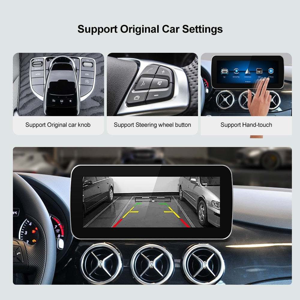 Tuning solution Wireless Carplay/Android Auto 1920*720 10.25'' 12.3 '' Touchscreen Multimedia For Mercedes-Benz 2008-2012 Ntg 4.0 Autoradio Gps Navigatie - Image 2