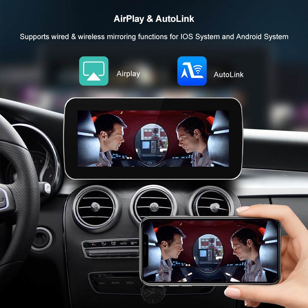 Tuning solution Wireless Carplay Android Auto Linux Touchscreen For Mercedes Benz B C E-Class GLE GLC GLK NTG4.0/NTG4.5/NTG5.0 Google Multimedia Stereo Radio - Image 5