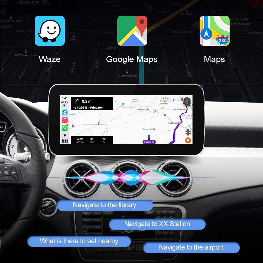 Tuning solution Wireless Carplay Android Auto Auto Multimedia Linux Touchscreen Multimedia For Mercedes Benz A B Cla Gla W176 W246 2013-2015 Ntg4.5/4.7 Stereo - Image 6