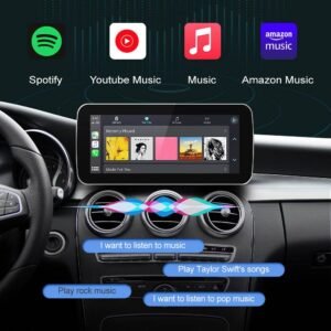 Tuning solution Wireless Carplay Android Auto Linux Touchscreen For Mercedes Benz B C E-Class GLE GLC GLK NTG4.0/NTG4.5/NTG5.0 Google Multimedia Stereo Radio