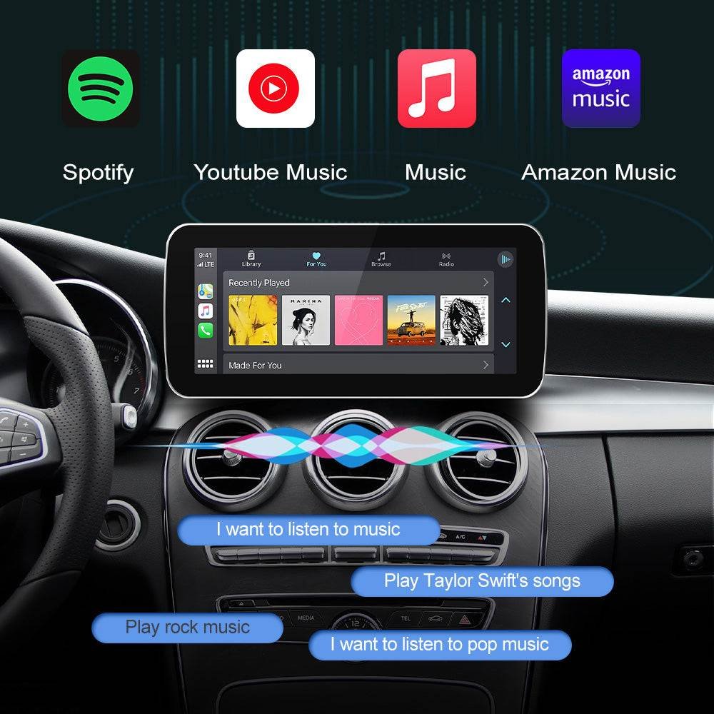 Tuning solution Wireless Carplay Android Auto Linux Touchscreen For Mercedes Benz B C E-Class GLE GLC GLK NTG4.0/NTG4.5/NTG5.0 Google Multimedia Stereo Radio