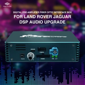 Tuning solution Fibre Optic Amplifier Adaptor Audio OEM DSP Upgrade Interface Kit Ethernet For Jaguar Land Rover Discovery 4 Sport Evoque Car Stereo Sound Tuning