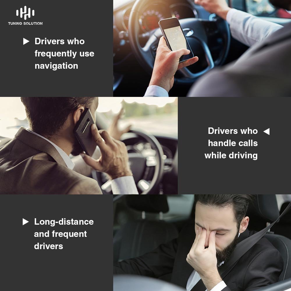 CarPlay-T300 HUD: Head-up display for Apple CarPlay – full compatibility with apps, navigation, calls and music always visible, controlled by voice. - Image 5