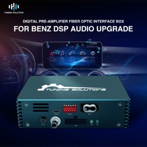 Tuning solution Optical Fiber Coaxial Output Decoder DSP Amplifier Adaptor For Mercedes-Benz A/B/C/G Class S/SL/C/CL/CLK/E/ML Series Most25 Most150 Bus System Radio
