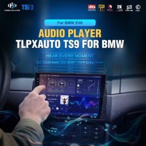 Car Stereo For BMW 3 Series 325i 330i M3 Sedan E46 1998-2006 Radio Apple Carplay Android Auto Android 14 Touchscreen GPS Audio Player Rear Camera DVD