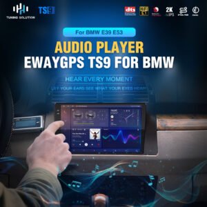 Android Car Radio Compatible With BMW 5 Series X5 E39 E53 M5 1996-2006 Wireless Apple Carplay Android Auto 9 Inch Touchscreen Car Stereo Audio Player